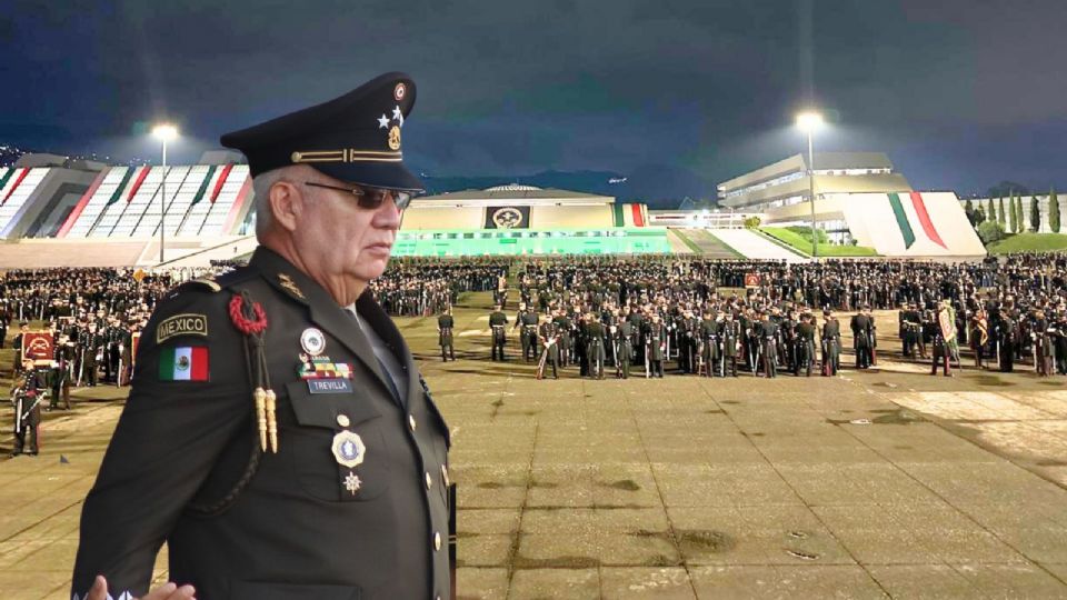 Los cadetes entonaron el Himno Nacional Mexicano.