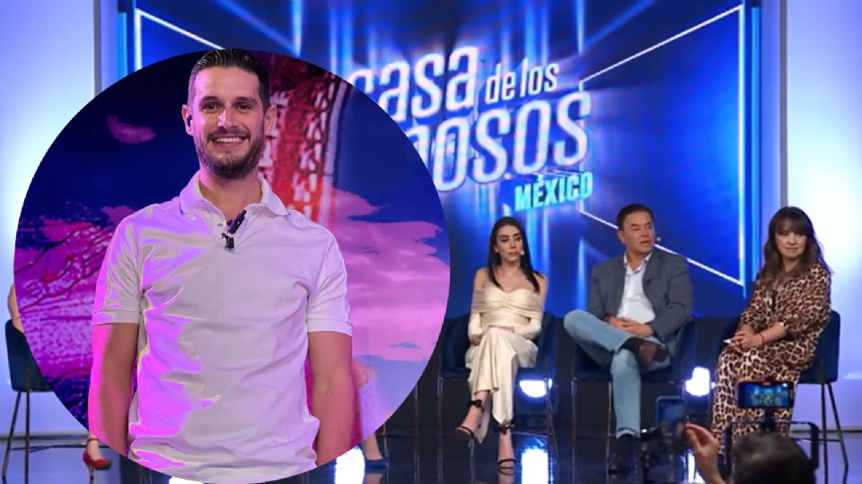 La productora Ana María Noguerón sostuvo una rueda de prensa con los cinco finalistas del reality show.