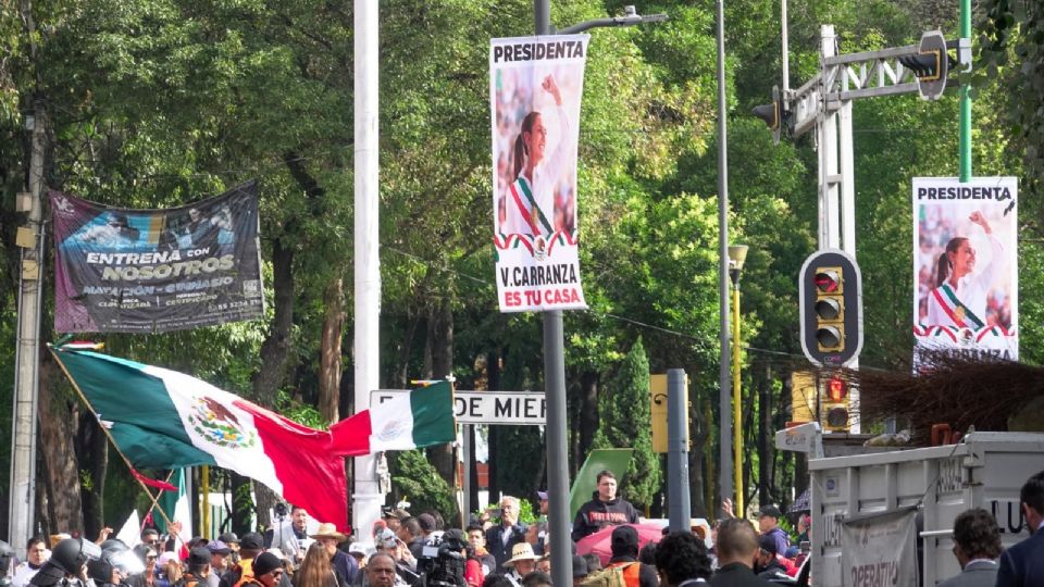 Claudia Sheinbaum se convirtió, hoy, en la primera Presidenta de México.