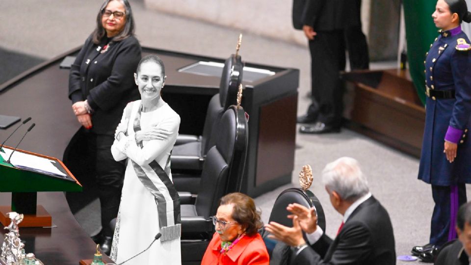 Toma de protesta de Claudia Sheinbaum.