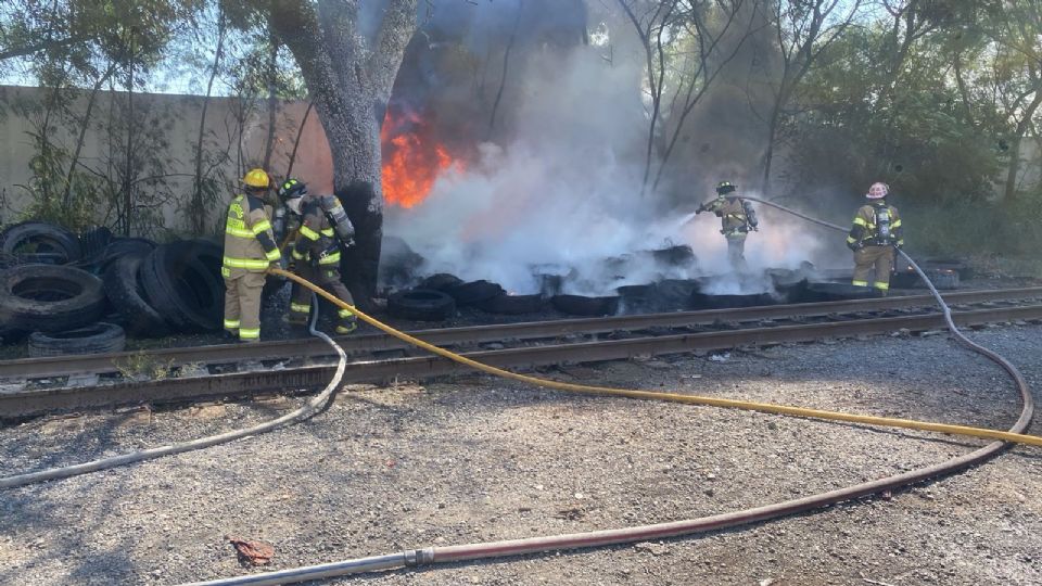 El incendio fue controlado por las autoridades.