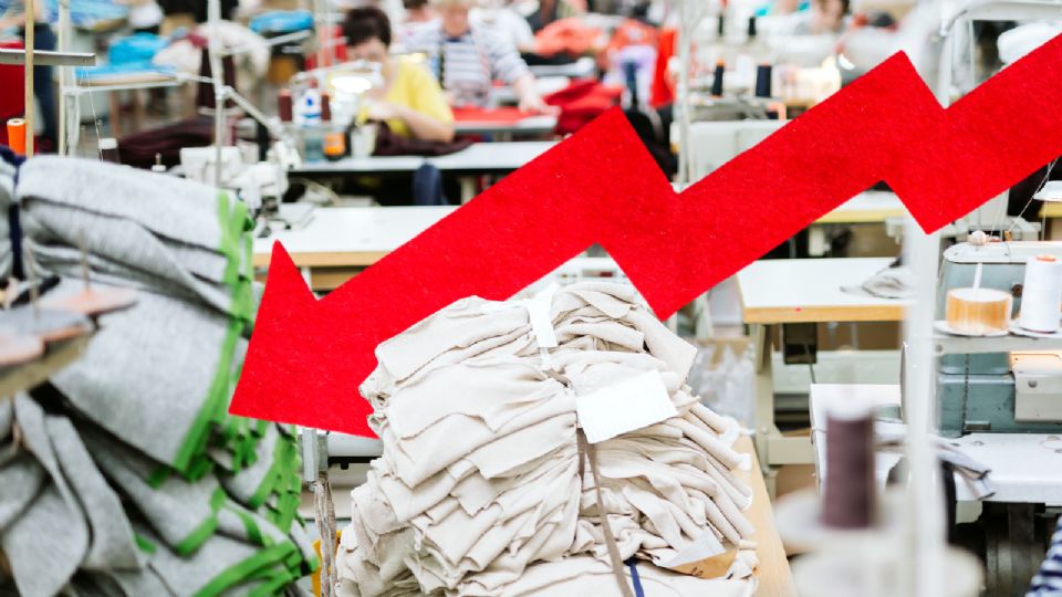 La industria del vestido registra pérdidas económicas.