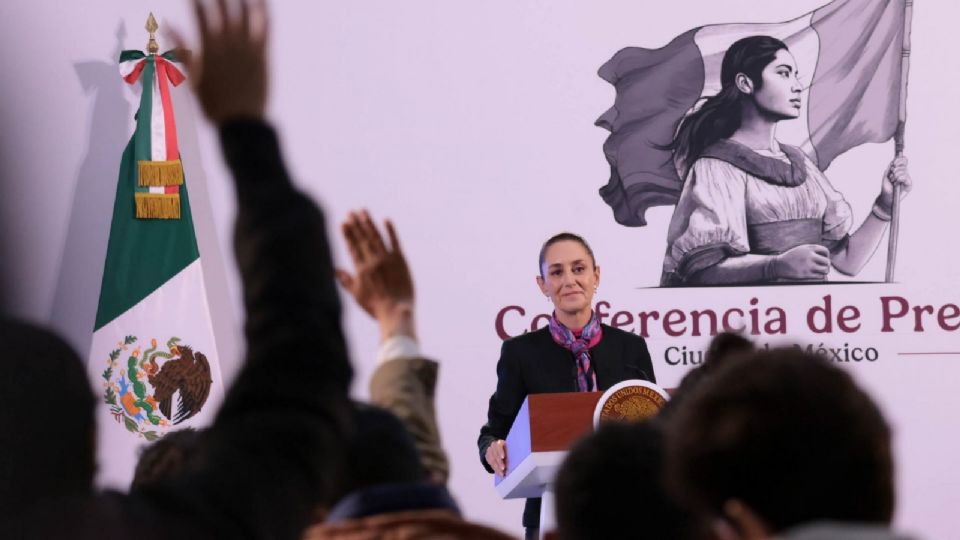 La presidenta Claudia Sheinbaum anunció el proyecto de la mega recicladora en la mañanera.