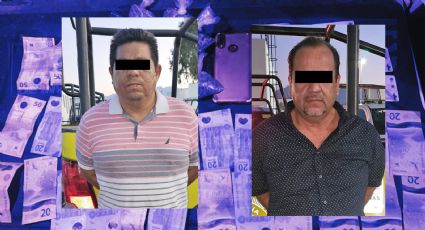 Capturan a dos hombres con droga, licencias falsas y robos en Monterrey