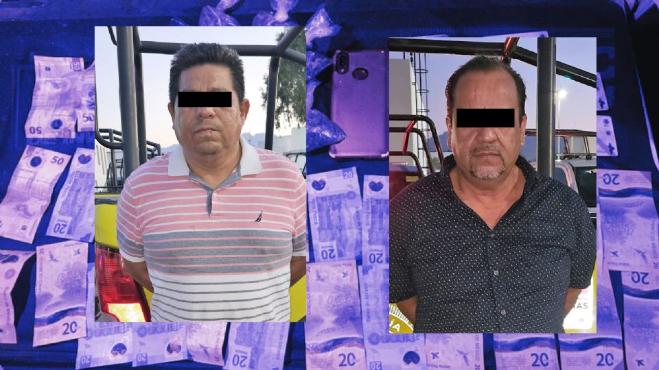 Los detenidos fueron identificados como  Gerardo P. de 58 años y José Luis L. de 47 años.