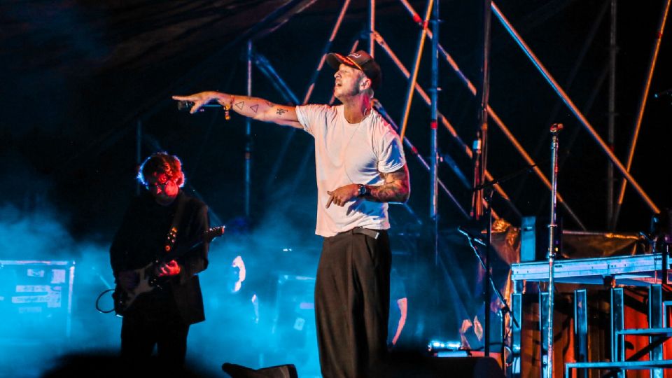 Ryan Tedder, vocalista de la agrupación, durante su presentación en el Live Out 2024.