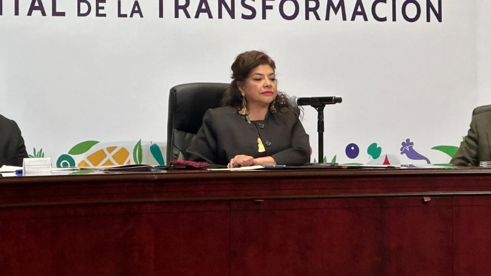 Clara Brugada, jefa de Gobierno de la  CDMX.