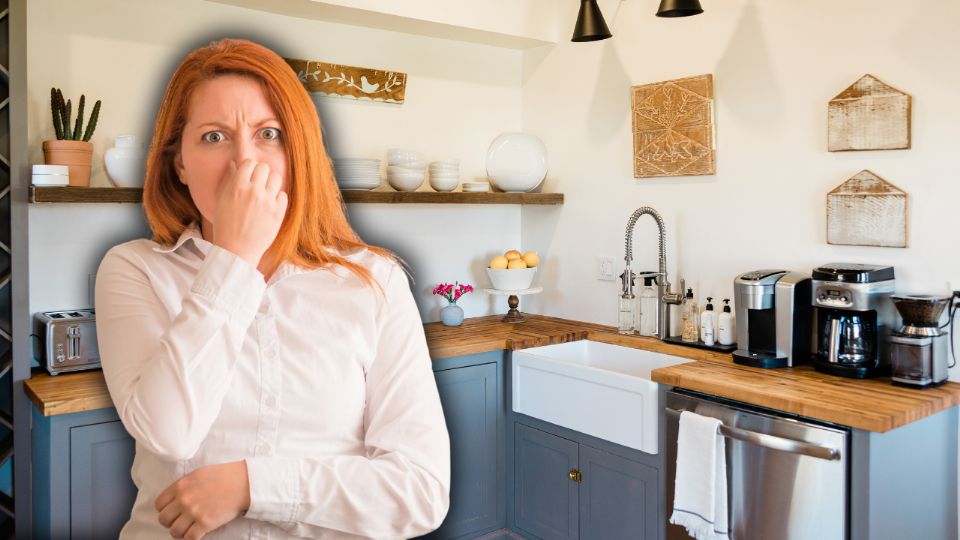 Cómo eliminar el olor a choquía de tu cocina