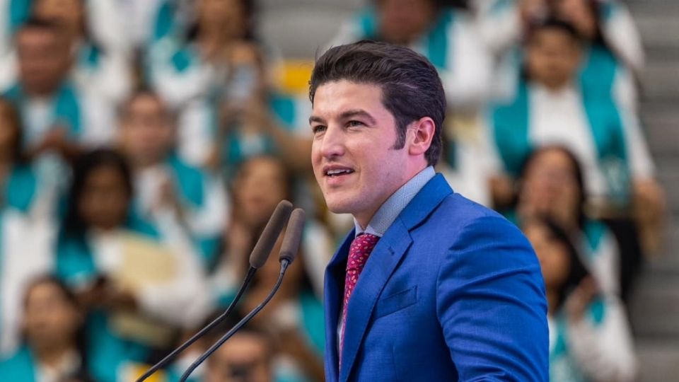 Gobernador de Nuevo León Samuel García.