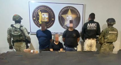 Armada de México detiene tres presuntos infractores de la ley en Sonora