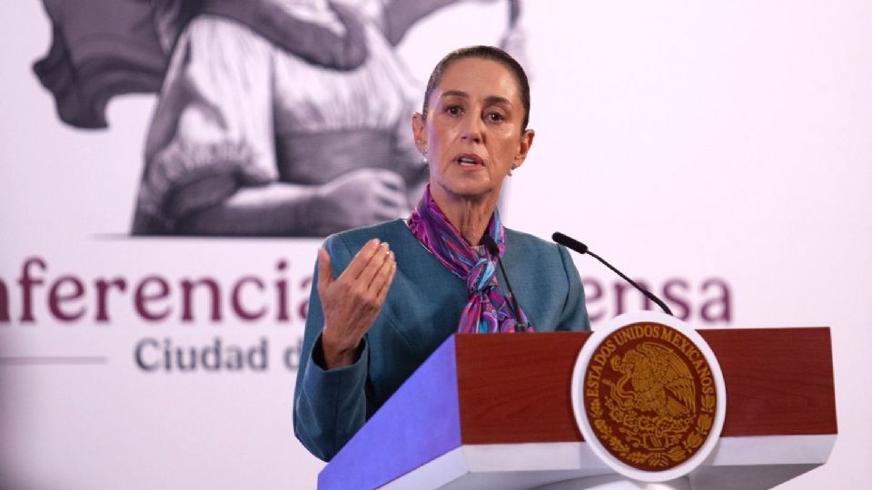 Claudia Sheinbaum, presidenta de México.