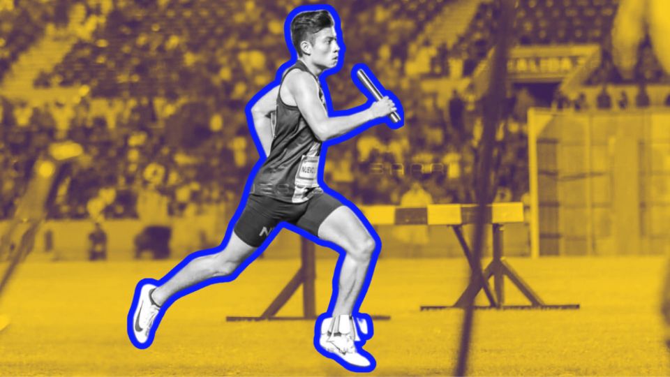 Darío Eguía, el estudiante de la UANL que ganó el campeonato estatal en atletismo