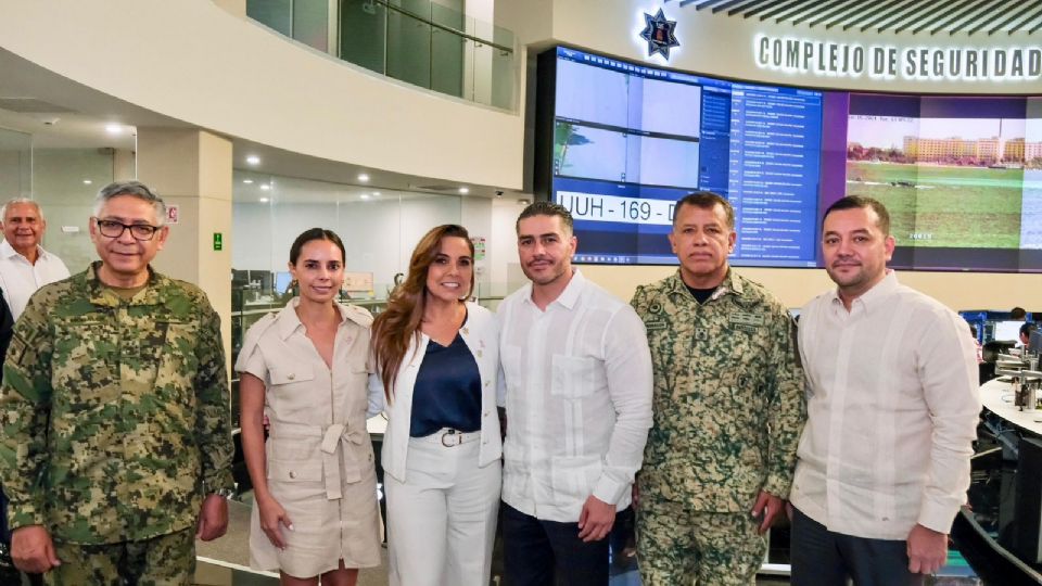 Gobierno de Quintana Roo sostiene encuentro con la Marina y Secretaría de Seguridad y Protección Ciudadana.