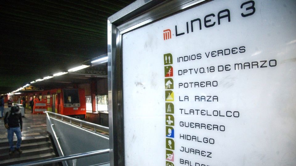 Autoridades informaron sobre los trabajos en la Línea 3 del Metro.