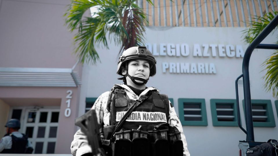 Guardia Nacional en Nuevo Laredo.