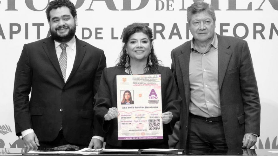 Anuncian licencia de conducir permanente en la CDMX.