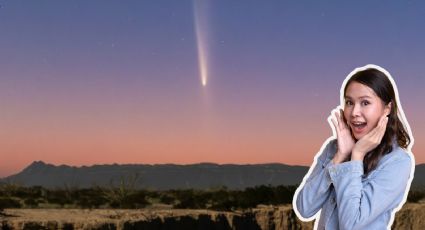 Mira el paso del "cometa del siglo" por Mina, ¡solo se vive cada 80 mil años!