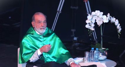 Carlos Slim Helú recibe doctorado Honoris Causa por la Universidad Anáhuac