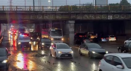 Vialidades que amanecen cerradas por las lluvias hoy 17 octubre en Monterrey