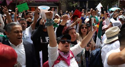 Trabajadores en resistencia a la reforma de justicia se pronunciaron por continuar en San Lázaro