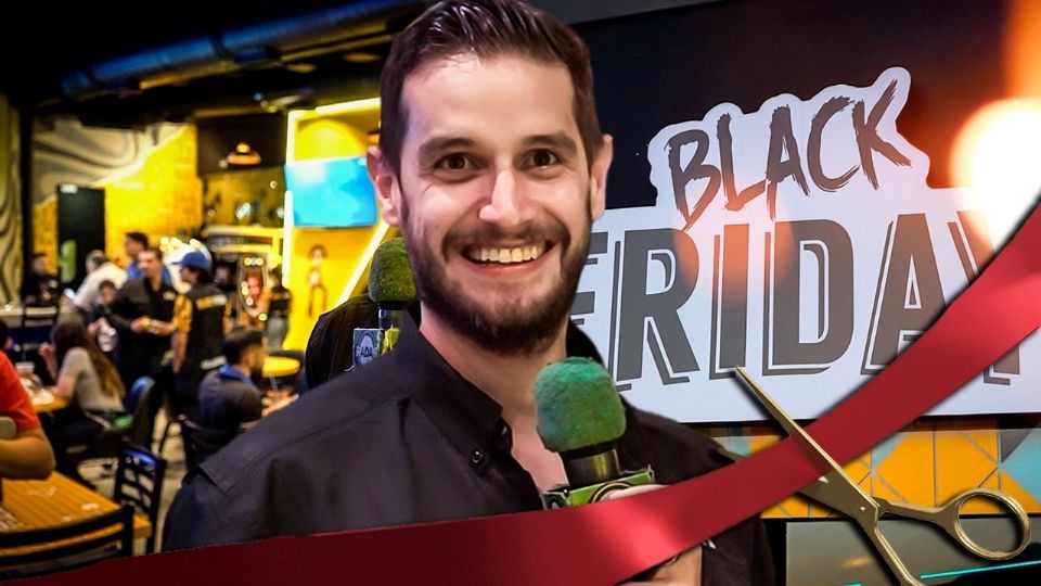 Adrián Marcelo abre sucursal de 'Black Friday' en Monterrey; este es su 3er restaurante