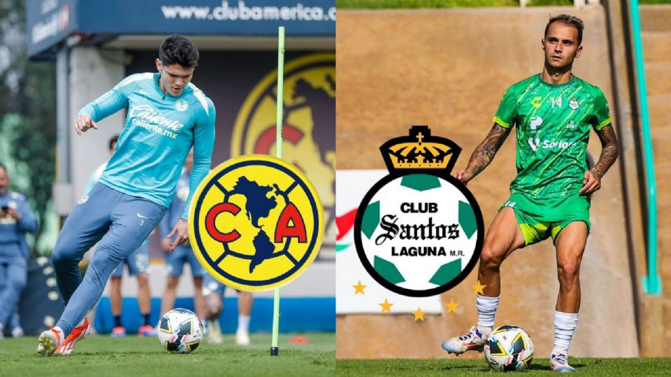 El Club América recibe a Santos Laguna en el estadio Ciudad de los Deportes