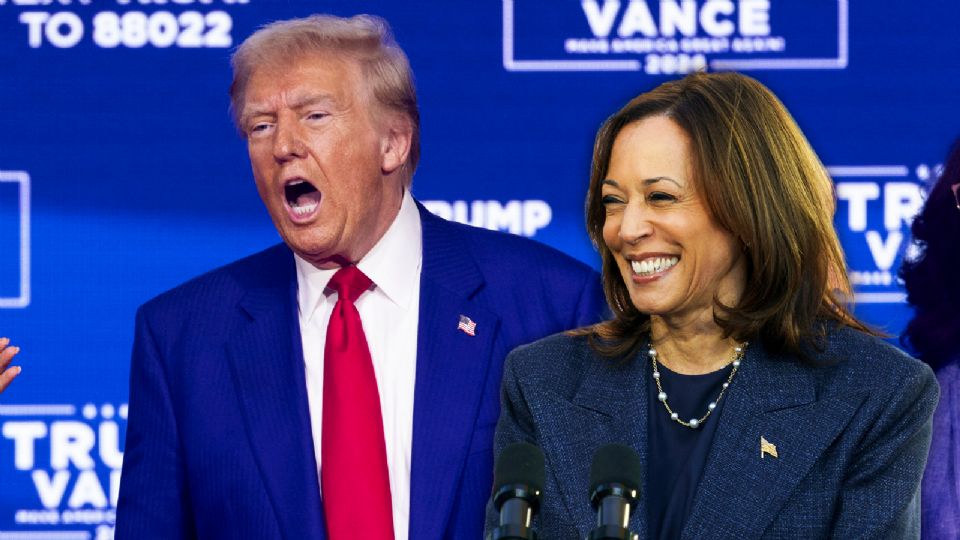 Donald Trump se burla fuertemente de Kamala Harris: ‘Apenas sabe hablar’.