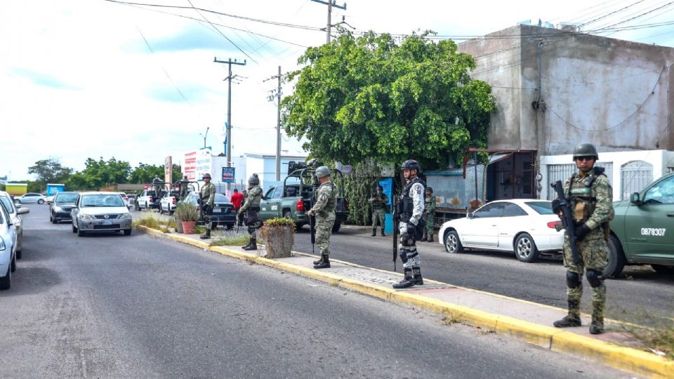 El Ejército Mexicano, Fuerzas Especiales y la Guardia Nacional han iniciado un operativo de proximidad en Culiacán, Sinaloa.