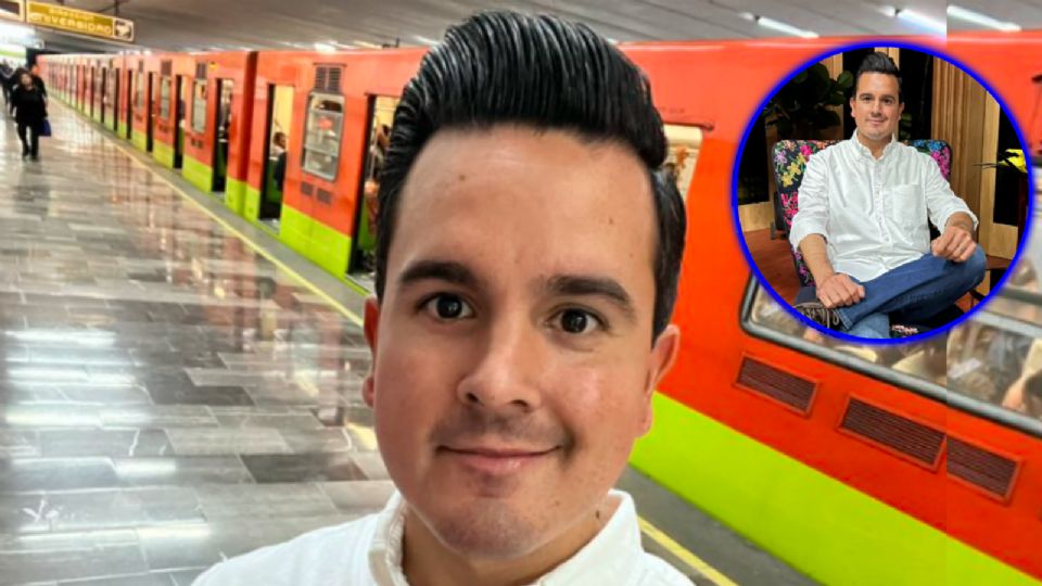 Gustavo Macalpin ha dado de qué hablar tras compartir su viaje en la Línea 3 del Metro de la CDMX