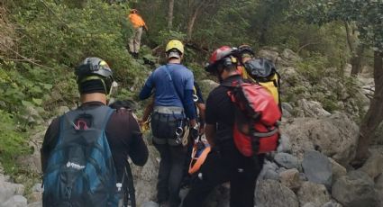 Rescatan a mujer lesionada en El Charco Azul de Juárez