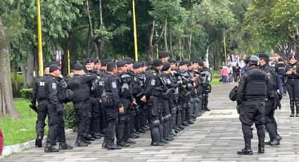 Listo operativo de seguridad para marcha conmemorativa del 2 de octubre