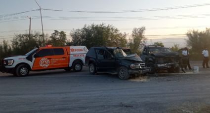 Accidente aparatoso deja lesionados en Carretera a Apodaca