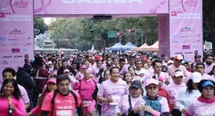 IMSS: Más de 4 mil personas participaron en la carrera 'Mi lucha es rosa'