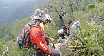 Protección Civil acude al rescate de 4 senderistas en García