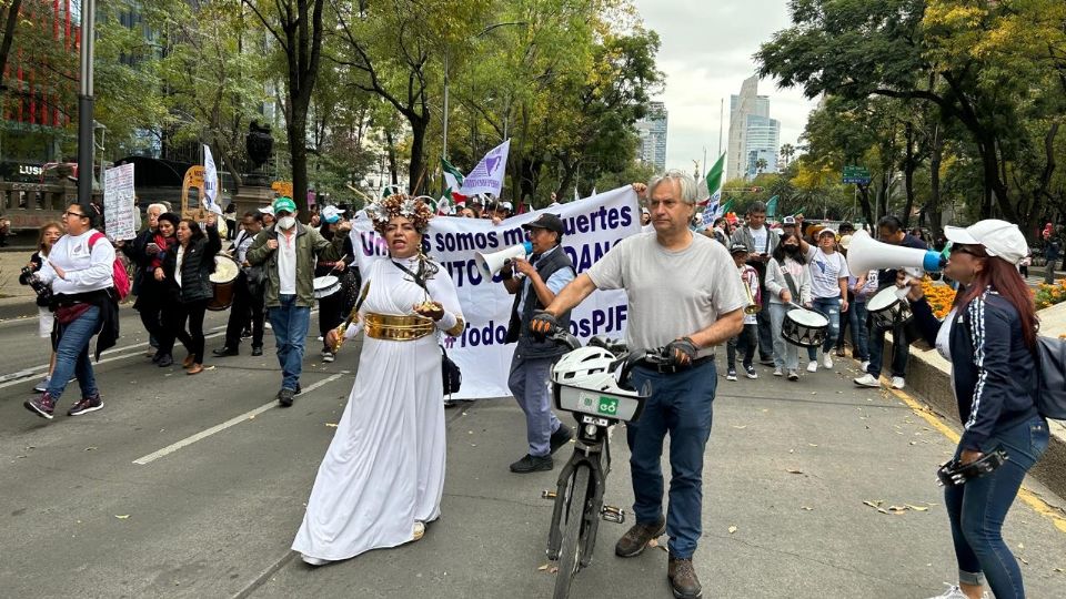 Trabajadores del Poder Judicial y organizaciones sociales marcharon contra la reforma al sector.