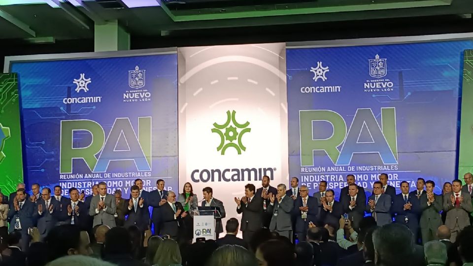 El gobernador Samuel García estuvo presente en la Reunión Anuel de la CONCAMIN 2024.