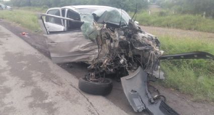 Accidente en el Anillo Periférico deja dos lesionados en Escobedo