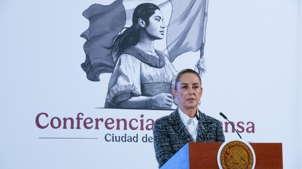 Claudia Sheinbaum, presidenta de México.