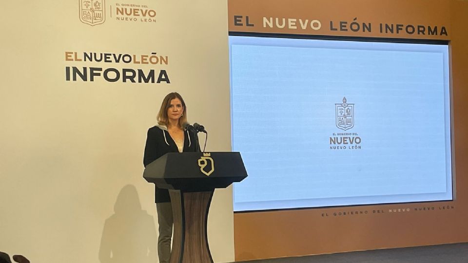 Titular del Instituto de Cultura Física y Deporte en Nuevo León, Melody Falcó.