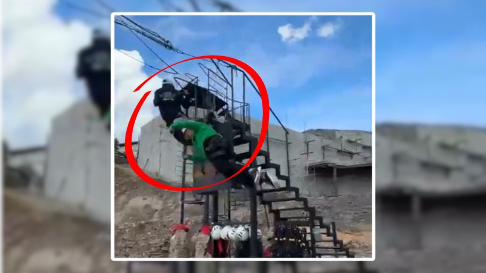 Accidente en Real de Catorce: Se cae del columpio extremo | Video