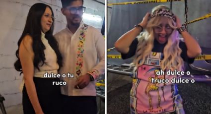 Dulce o "tu ruco", tiktoker va de Karla Panini a fiesta de Halloween de villanas