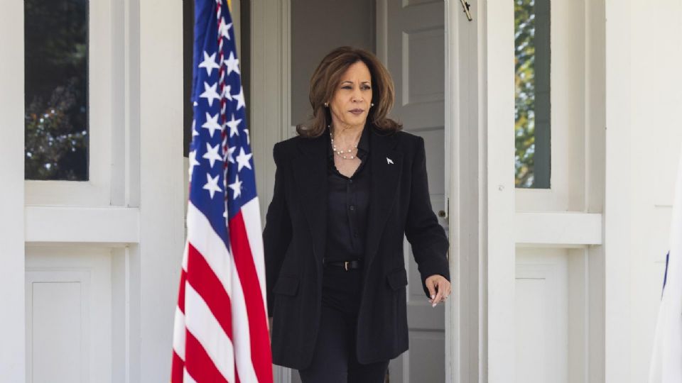 Kamala Harris, vicepresidenta de EU y candidata demócrata a la presidencia.