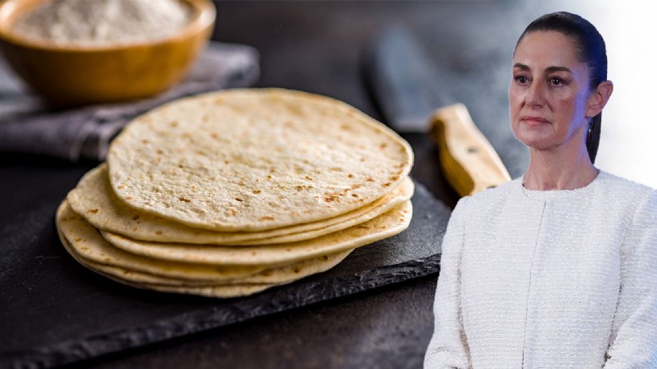 El gobierno de Sheinbaum anunció una reducción en el precio de la tortilla.