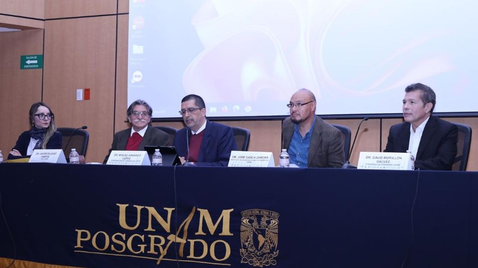 Los académicos de la UNAM ofrecieron una conferencia de prensa.