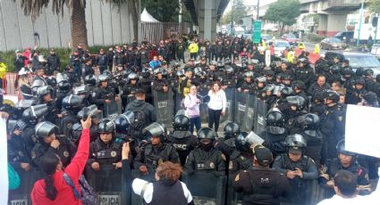 Trabajadores del PJF protestaron en el autódromo Hermanos Rodríguez