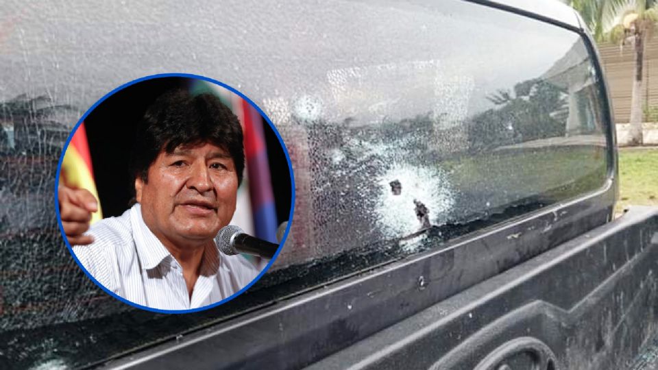 Evo Morales, expresidente de Bolivia, denunció ataque a su auto.