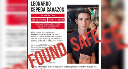 Localizan a joven desaparecido con vida en Austin, Texas