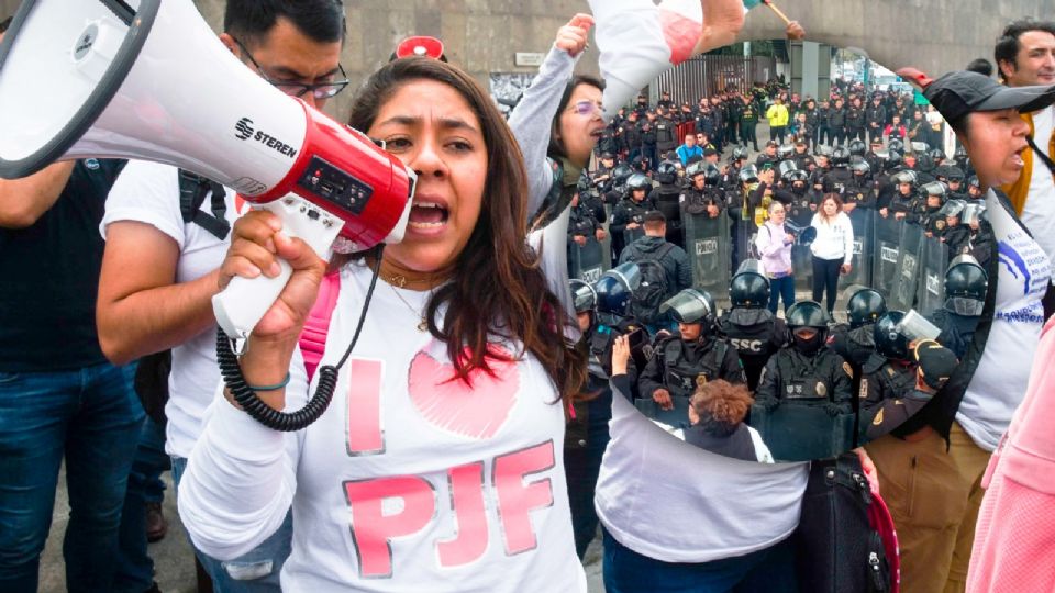 Jueza denuncia 'encapsulamiento' durante protesta pacífica y alerta sobre riesgos para la justicia independiente.