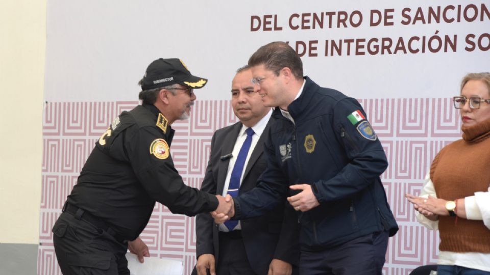 El Secretario de Seguridad Ciudadana, Pablo Vazquez presidió la ceremonia.