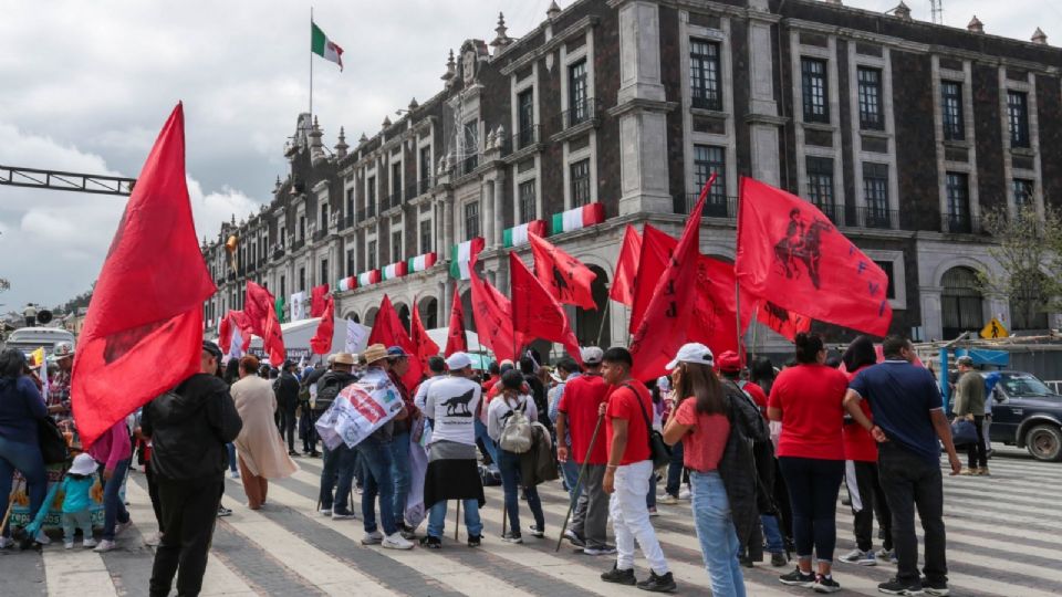 La CNTE convocó a la “Marcha Nacional de Pies Cansados”